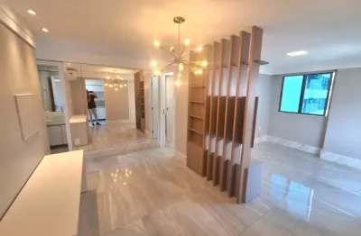 Aluga-se excelente apt 87m² 3qts 2suits 50m do mar no bairro de boa viagem