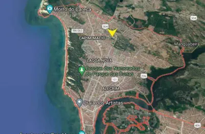 Terreno a venda no loteamento san vale / candelária com área de 925 m².