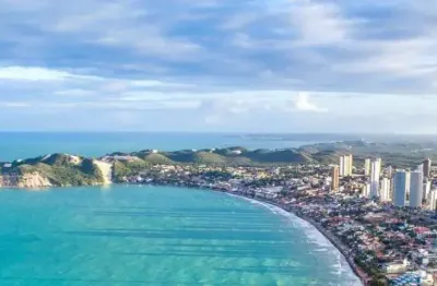 Excelente lote a venda na orla de ponta negra. linda vista do mar. local comercial.