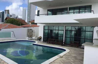 Casa para venda na orla de ponta negra com 6 quartos, vista para o mar