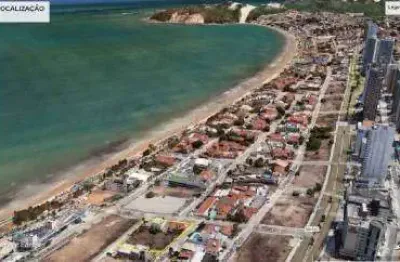 Terreno de 747 m² na orla de ponta negra, esquina, vista do mar, para vender.