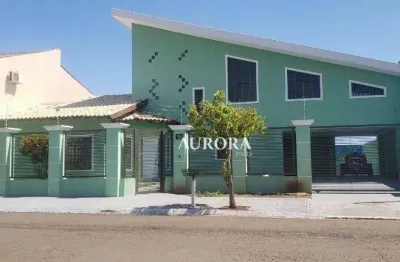 Sobrado para alugar, 300 m² por r$ 5.300,00/mês - jardim tarumã - londrina/pr