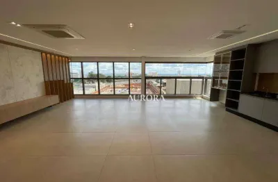 Apartamento com 3 dormitórios à venda, 181 m² por r$ 2.500.000,00 - gleba palhano - londrina/pr