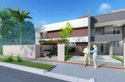 Sobrado com 2 dormitórios à venda, 100 m² por r$ 520.000,00 - columbia - londrina/pr
