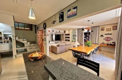 Sobrado com 4 dormitórios à venda, 320 m² por r$ 1.400.000,00 - alto da boa vista - rolândia/pr