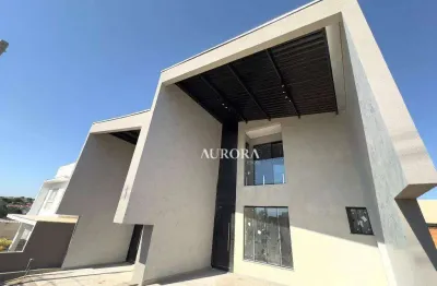 Sobrado com 3 dormitórios à venda, 137 m² por r$ 950.000,00 - condomínio morada das flores - cambé/pr