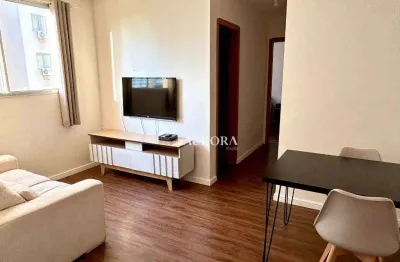 Apartamento no spazio louvre  com 2 dormitórios à venda, 46 m² por r$ 290.000 - gleba fazenda palhano - londrina/pr