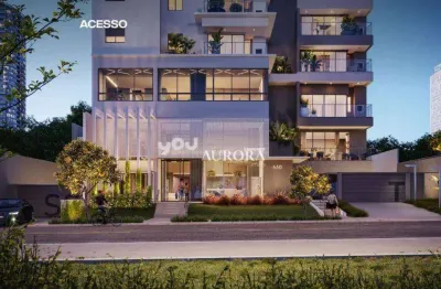 Apartamento np edifício you 180 com  2 dormitórios à venda, 74 m² por r$ 820.000 - you 180 - londrina/pr