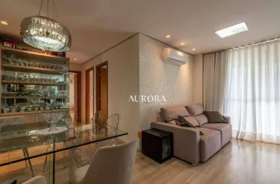 Apartamento com 3 dormitórios à venda, 78 m² por r$ 640.000,00 - gleba palhano - londrina/pr