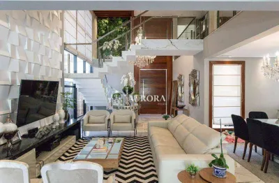 Sobrado com 4 dormitórios à venda, 330 m² por r$ 3.980.000,00 - alphaville ii - londrina/pr