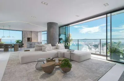 Apartamento com 4 dormitórios à venda, 236 m² por r$ 5.400.000,00 - centro - itapema/sc