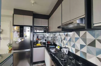 Apartamento no residencial vila das acácias com 2 dormitórios à venda, 45 m² por r$ 180.000 - jardim maria luiza - londrina/pr