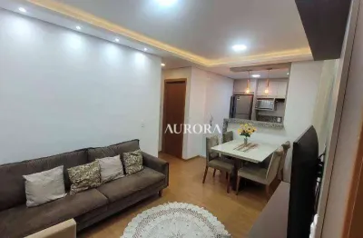 Apartamento com 2 dormitórios à venda, 45 m² por r$ 250.000,00 - esperança - londrina/pr