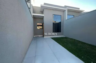 Casa com 3 dormitórios à venda, 81 m² por r$ 434.000,00 - loteamento chamonix - londrina/pr