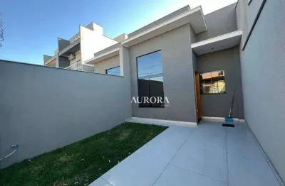 Casa com 3 dormitórios à venda, 81 m² por r$ 435.000,00 - loteamento chamonix - londrina/pr