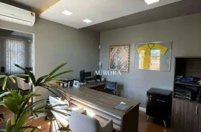 Sala no edifício ângelo meranca à venda, 44 m² por r$ 215.000 - jardim londrilar - londrina/pr