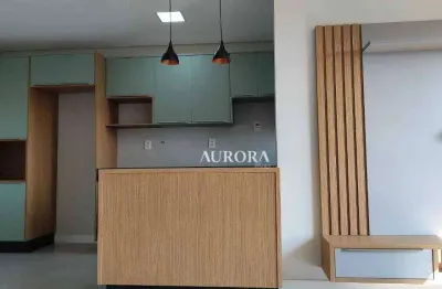 Apartamento com 2 dormitórios à venda, 62 m² por r$ 650.000,00 - gleba fazenda palhano - londrina/pr