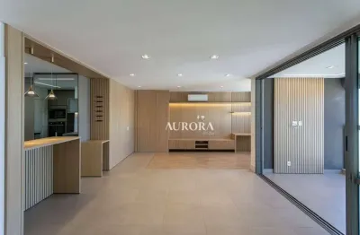 Apartamento com 2 dormitórios, 114 m² - venda por r$ 1.800.000,00 ou aluguel por r$ 8.550,00/mês - gleba palhano - londrina/pr