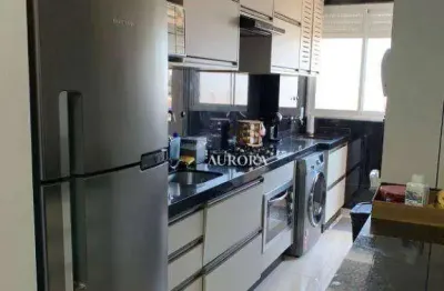 Apartamento a venda edifício sunset faria lima com 3 dormitórios à venda, 66 m² por r$ 550.000 - gleba palhano - londrina/pr