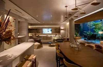 Apartamento com 4 dormitórios à venda, 340 m² por r$ 6.500.000,00 - gleba palhano - londrina/pr