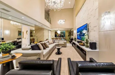 Casa royal forest com 4 suites, piscina à venda, 296 m² por r$ 2.980.000 - esperança - londrina/pr