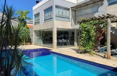 Casa no condomínio residencial sun lake com 3 dormitórios à venda, 420 m² por r$ 3.950.000 - sun lake residence - londrina/pr