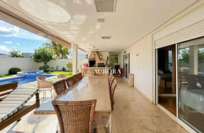 Casa no condomínio alphaville imbúias com 4 suítes, 360 m² - venda por r$ 4.500.000 ou aluguel por r$ 18.000/mês  - londrina/pr