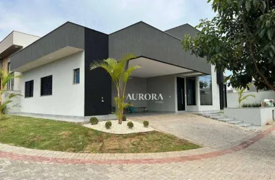 Casa no condomínio morada das flores - cambé com 3 dormitórios à venda, 156 m² por r$ 1.290.000