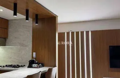 Apartamento no edifício trésor residence com 3 dormitórios à venda, 95 m² por r$ 990.000 - gleba fazenda palhano - londrina/pr