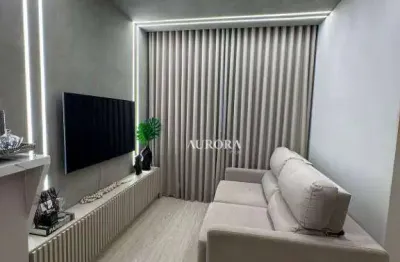 Apartamento no edifício concept palhano com 2 dormitórios à venda, 58 m² por r$ 720.000 - edifício concept palhano - londrina/pr