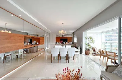 Apartamento no edifício torre valverde  com 3 dormitórios à venda, 200 m² por r$ 2.300.000 - gleba palhano - londrina/pr