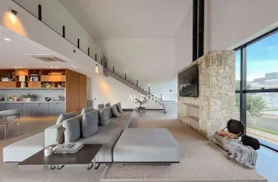 Casa com 5 dormitórios à venda, 416 m² por r$ 5.700.000,00 - sun lake residence - londrina/pr