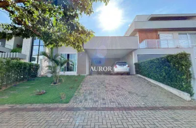 Casa com 3 dormitórios à venda, 144 m² por r$ 1.250.000,00 - condomínio parque tauá - araçari - londrina/pr
