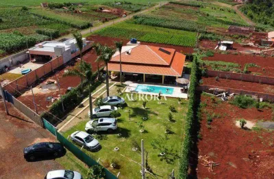 Chácara à venda, 1047 m² por r$ 790.000,00 - patrimônio são luiz - londrina/pr