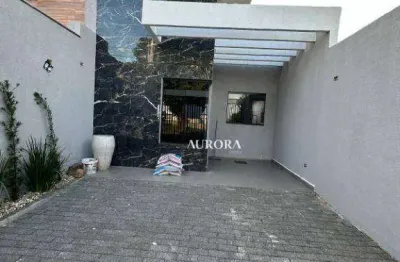 Casa com 3 dormitórios para alugar, 75 m² por r$ 2.650,00/mês - jardim montecatini - londrina/pr
