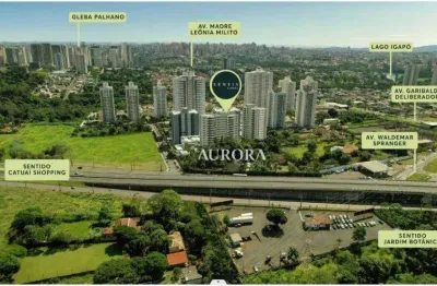 Apartamento no edifício sensia com 2 dormitórios à venda, 56 m² por r$ 510.000 - aurora - londrina/pr