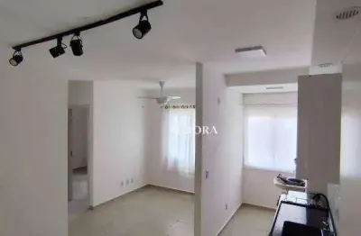 Apartamento com 2 dormitórios, 40 m² - venda por r$ 230.000,00 ou aluguel por r$ 1.400,00/mês - conjunto habitacional saltinho - londrina/pr