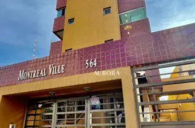 Apartamento à venda no montreal ville residence – vila ipiranga, londrina/pr - r$ 430.000,00