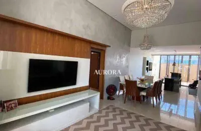 Casa no condomínio royal forest com 3 dormitórios à venda, 210 m² por r$ 1.690.000 - royal park residence & resort - londrina/pr