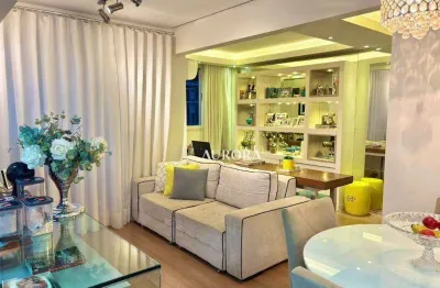 Apartamento no  edifício pateo allegro com 2 dormitórios à venda, 63 m² por r$ 450.000 - terra bonita - londrina/pr