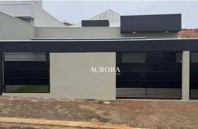Casa com 3 dormitórios à venda, 200 m² por r$ 490.000,00 - monte belo - londrina/pr
