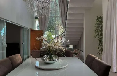 Sobrado com 4 dormitórios, 252 m² - venda por r$ 1.690.000,00 ou aluguel por r$ 8.750,00/mês - residencial havana - londrina/pr