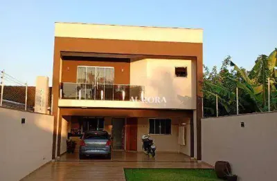 Sobrado com 3 dormitórios à venda, 165 m² por r$ 810.000,00 - columbia - londrina/pr