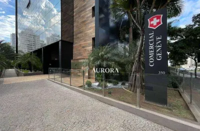 Laje corporativa premium na gleba palhano - venda ou locação - 316m² - 6 vagas paralelas - ar central - pronta para sua empresa!