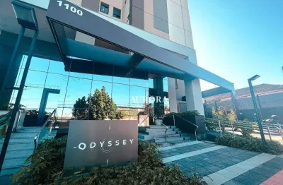 Apartamento no edifício odyssey com 3 dormitórios à venda, 86 m² por r$ 790.000 - centro - londrina/pr