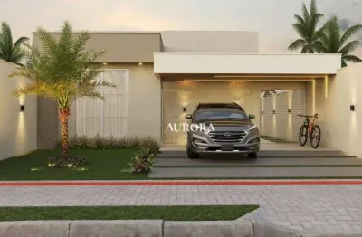 Casa com 3 dormitórios à venda no jardim planalto, londrina-pr