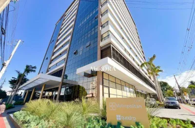 Sala para locação com 63m2 no metropolitan med center, londrina-pr