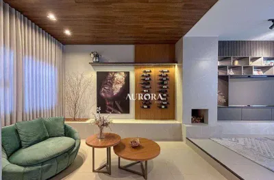 Casa com 3 dormitórios à venda, 150 m² por r$ 1.250.000,00 - jardim burle marx - londrina/pr