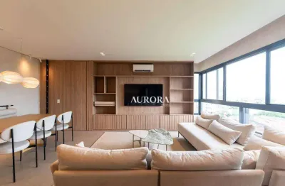 Apartamento com 2 dormitórios à venda, 103 m² por r$ 1.350.000,00 - gleba palhano - londrina/pr