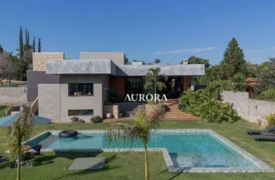 Casa térrea recando do salto com 635m²: o luxo do espaço real e lazer privativo | aurora imobi